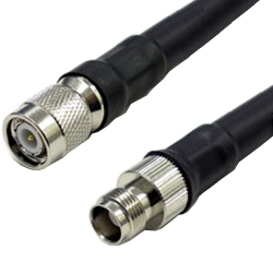 低損失同軸ケーブル 50Ω TNCプラグ/TNCジャック CA-400 φ10.29mm 30m
