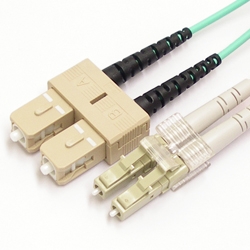 OM3光ファイバーケーブル DLC/DSC マルチモード 50/125μm 10m