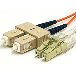 光ファイバーケーブル DLC/DSC マルチモード・50/125μm 1m