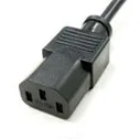 電源ケーブル 2極平型プラグ（アース端子付）/3極ソケット PSE対応品 定格7A/125V 3m