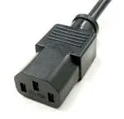 電源ケーブル 3極プラグ/3極ソケット PSE対応品 定格7A/125V 3m