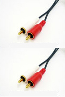 RCAプラグ（赤・白）/RCAプラグ（赤・白） 音声用ケーブル 15m