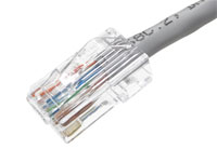 カテゴリ5e CMXケーブル 単線 ストレート 灰 20m