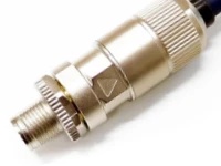 10GigE Vision対応LANケーブル ロボットSTP M12(Xコード) RJ45産業用 10m