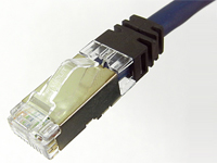 カテゴリ6A ロボット(シールド付)ケーブル 撚り線 ストレート配線 25m