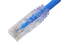 カテゴリ6 UTPケーブル 単線 1000BASE-TXクロス 青 10m