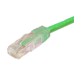 カテゴリ6 UTPケーブル 単線 1000BASE-TXクロス 緑 2m