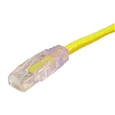 カテゴリ6 UTPケーブル 単線 1000BASE-TXクロス 黄 25m