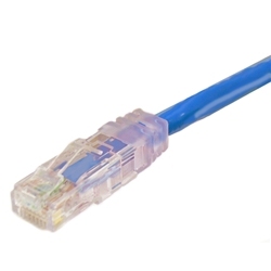 カテゴリ6 UTPケーブル 撚り線 1000BASE-TXクロス 青 10m