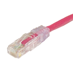 カテゴリ6 UTPケーブル 撚り線 1000BASE-TXクロス 赤 3m