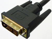 DVI-Dケーブル AWG24 シングルリンク 6m