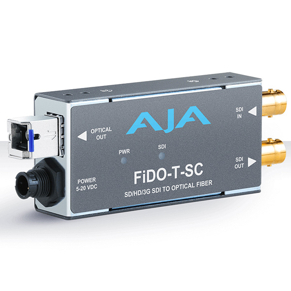 AJAコンバーター SDI to SC Fibre変換