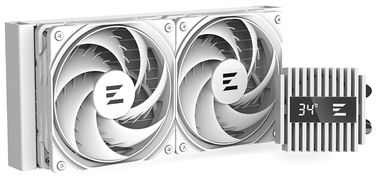 簡易水冷CPUクーラー ALPHA2 A24 White