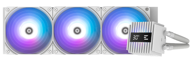 簡易水冷CPUクーラー ALPHA2 A36 White