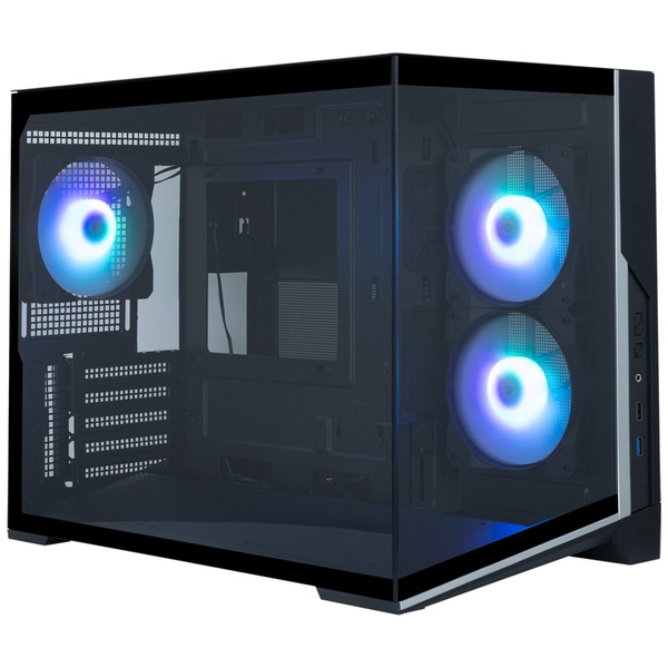 ミニタワーPCケース D30 Black