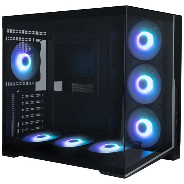 ミドルタワーPCケース D40 Black