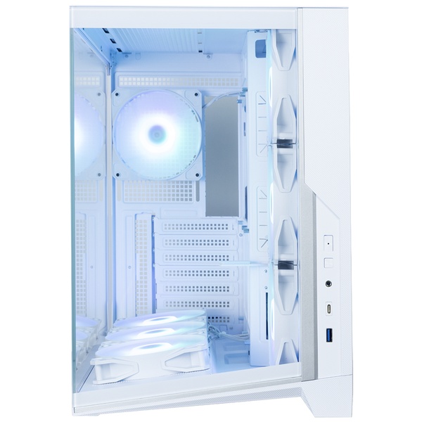 ミドルタワーPCケース D40 White