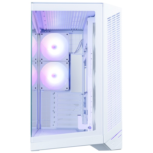 ミドルタワーPCケース D50 White