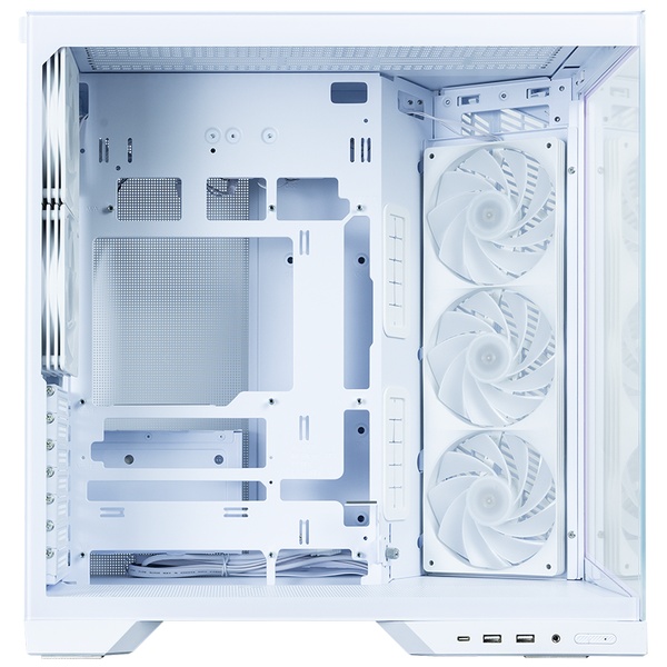 ミドルタワーPCケース D50 White