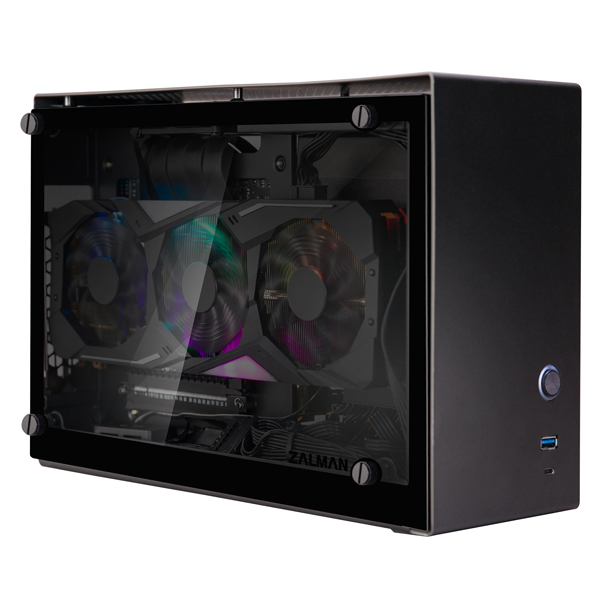 ミニPCケース M2 Mini(Gray)