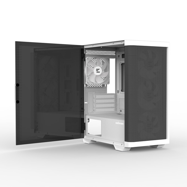 ミニタワー型PCケース M4 White