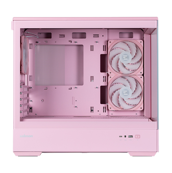 ミニタワー型PCケース P30 PINK V2
