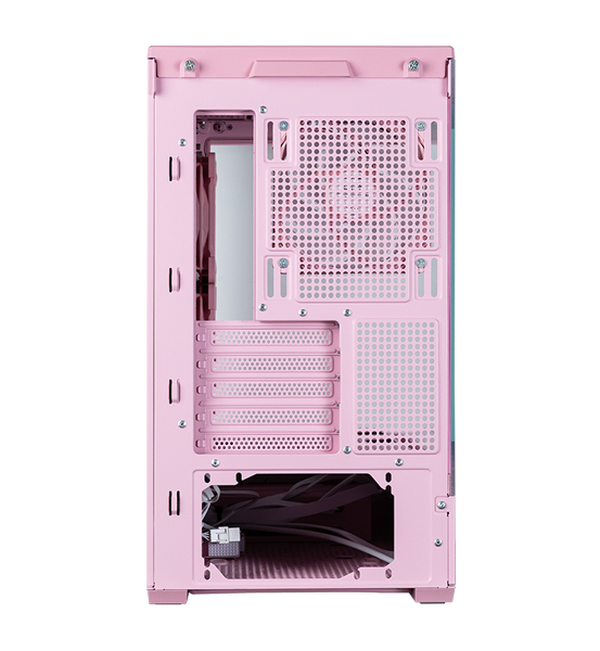 ミニタワー型PCケース P30 PINK V2