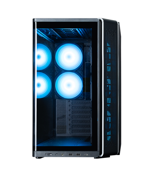 ミドルタワー型PCケース P60 Black