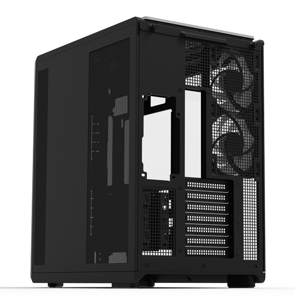 ミドルタワー型PCケース P60 Black