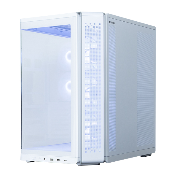 ミドルタワー型PCケース P60 White