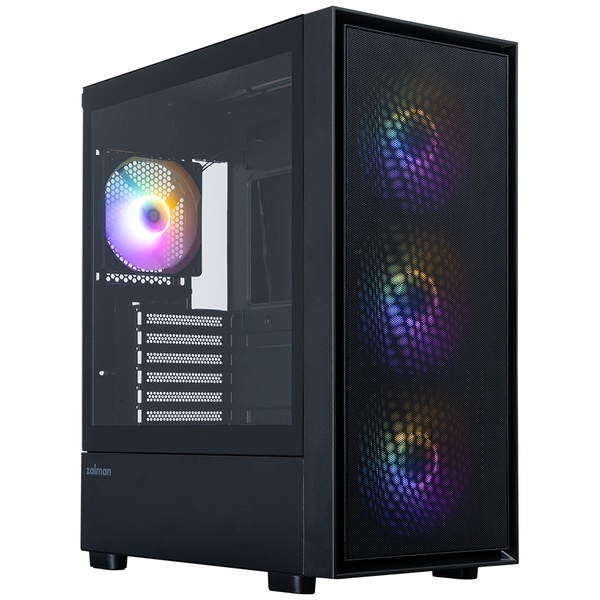 ミドルタワーPCケース S6 Black