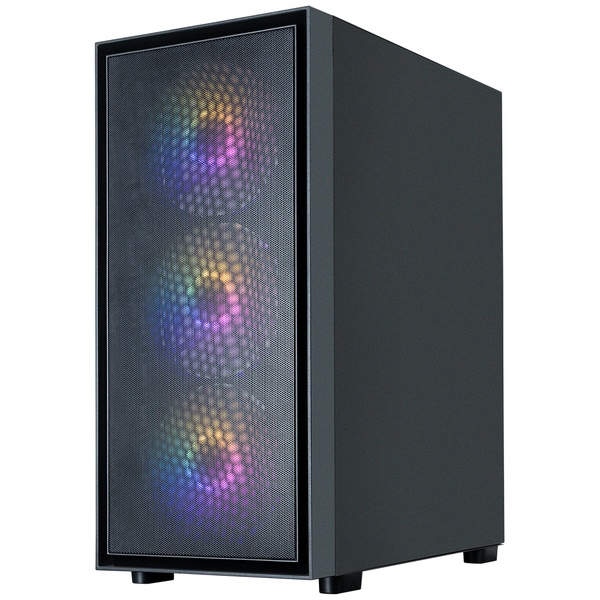 ミドルタワーPCケース S6 Black