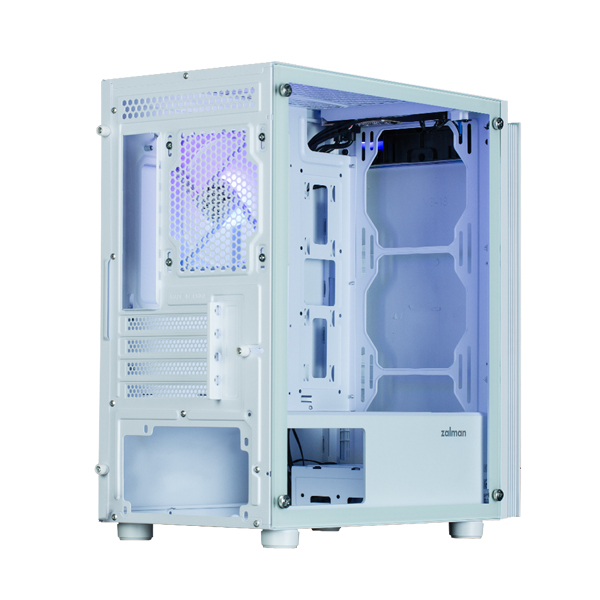 ミニタワー型PCケース T4 PLUS White