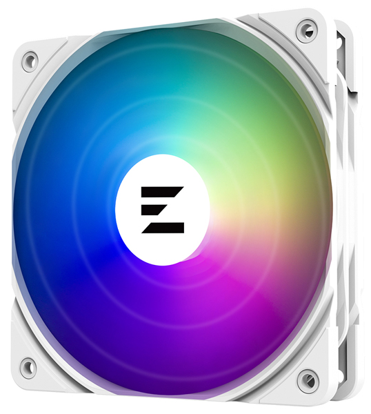 PCケースファン ZM-AF120 ARGB WHITE