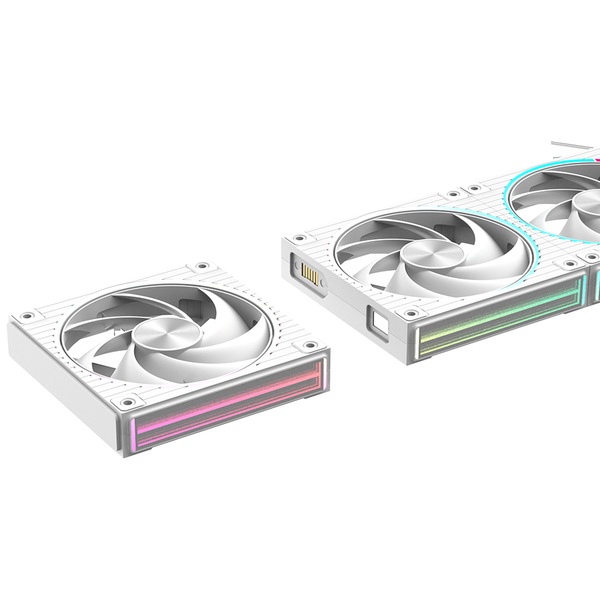 PCケースファン ZM-DF120 A3 WHITE