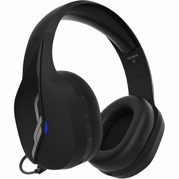 ゲーミングヘッドセット ZM-HPS700W BLACK