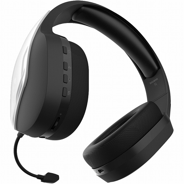 ゲーミングヘッドセット ZM-HPS700W WHITE