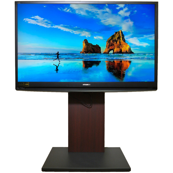 三菱社製 液晶テレビLCD-40/50RA搭載用 壁寄せスタンド（フロアタイプ）