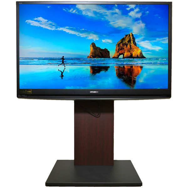 スイベル機能付き一般VESA規格TV搭載用 壁寄せスタンド（リビングタイプ）