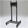 AZ601 一般薄型TV用スチール製フロアスタンド(ブラック)