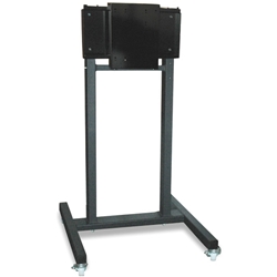 AZ801 一般薄型TV用スチール製フロアスタンド（ブラック）