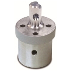 38.1mm パイプアダプタ PS9ヘッドユニット搭載用（シルバー）