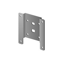 MK03専用 VESA規格75mmディスプレイ取付アダプタ(シルバー塗装)