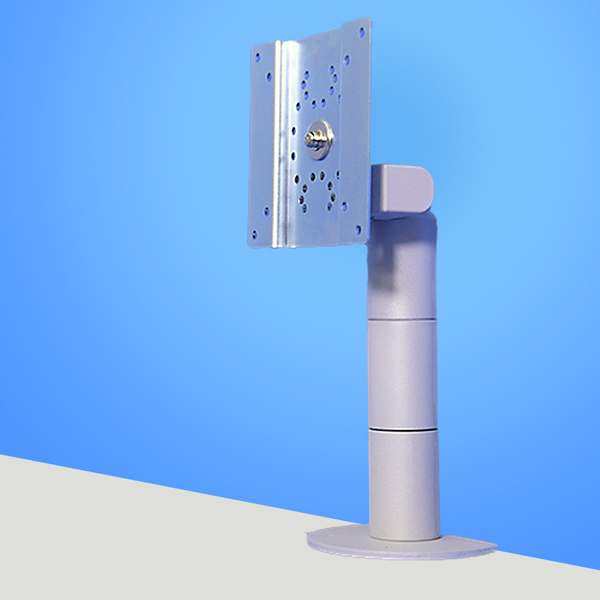 6Kg対応 垂直固定式ディスプレイアーム 本体ユニット（シルバー）