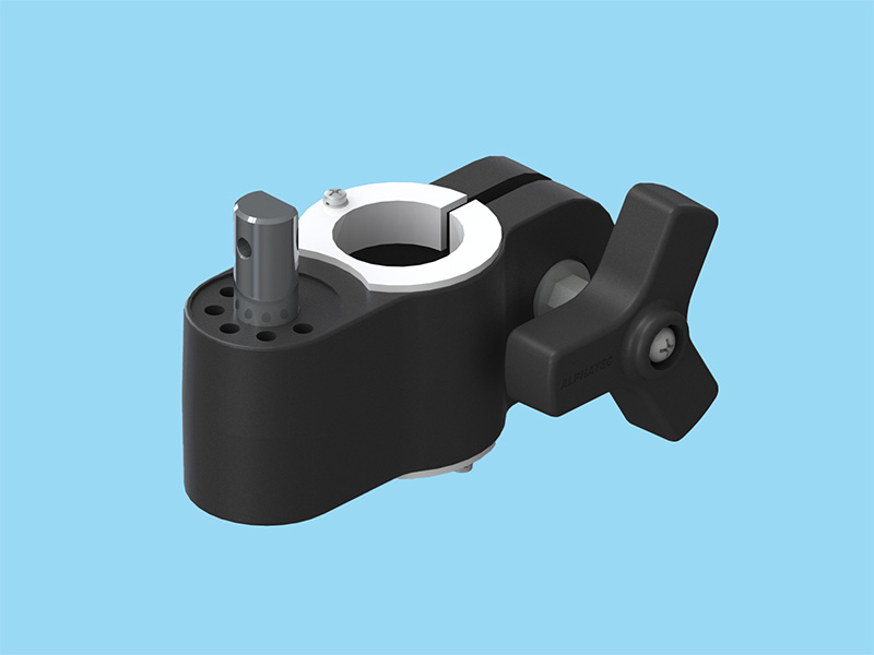 PSN7シリーズ専用 パイプ径32ミリ用 取付ブラケット ブラック