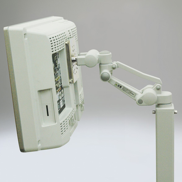 AZ700搭載用アーム 2軸 上下稼働タイプ（ライトグレー 5.5Kg対応）