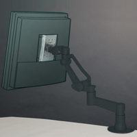 ディスプレイアーム フル機能タイプ 本体ユニット（ブラック 5.5Kg対応）