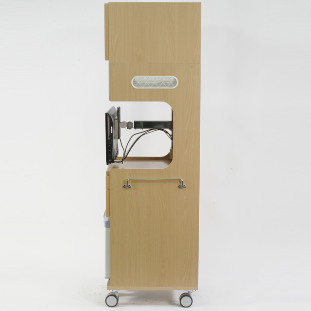 床頭台TV横側画像