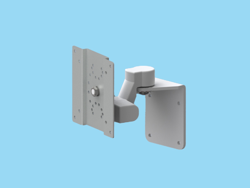 6Kg対応 ディスプレイ用 壁取付金具(ライトグレー)