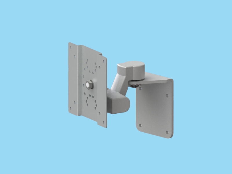 6Kg対応 ディスプレイ用 壁取付金具(シルバー)